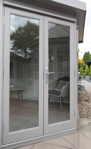 Additional double doors for a Malvern Studio building